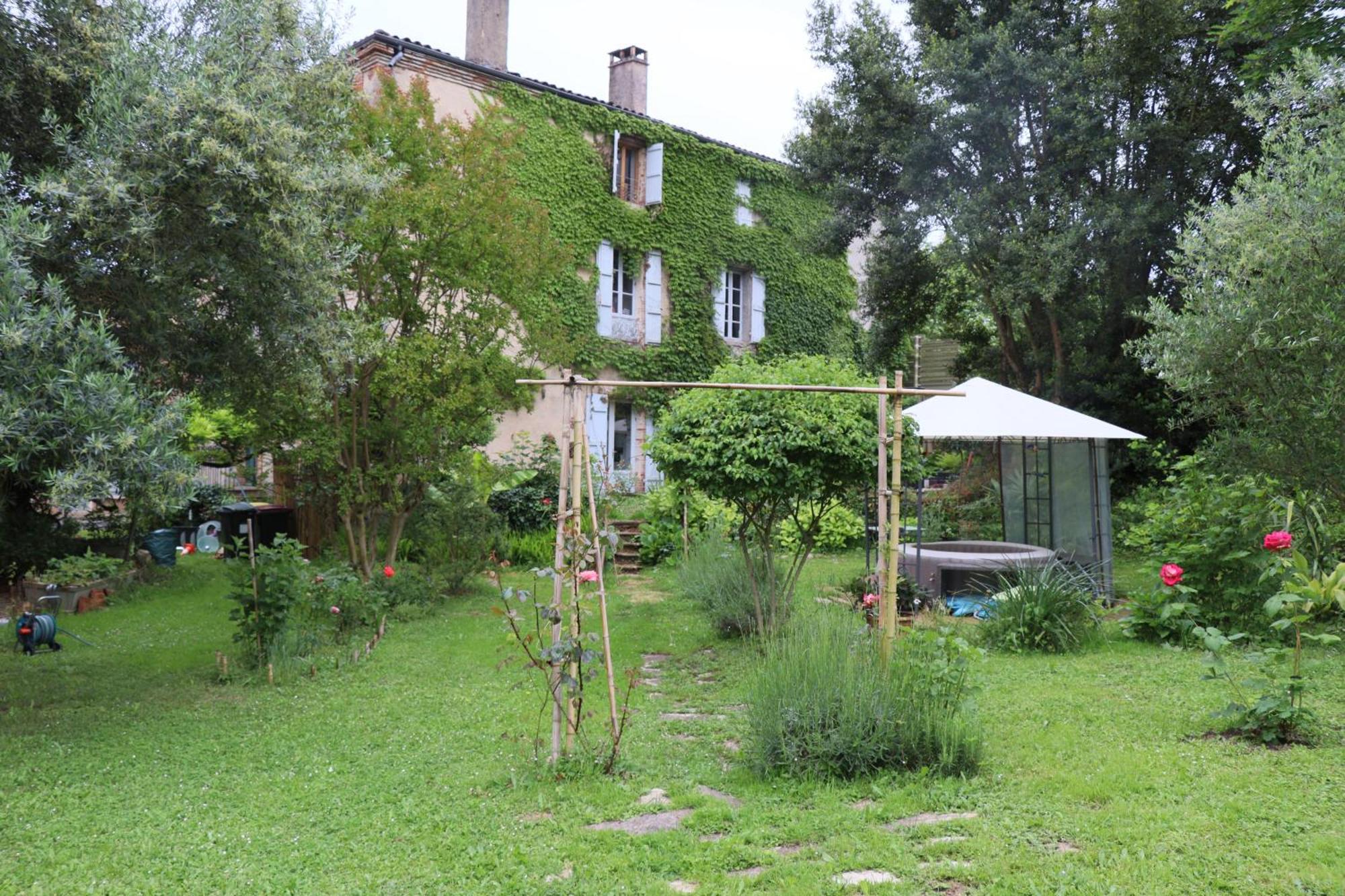 Au Jardin Moissac Exterior foto